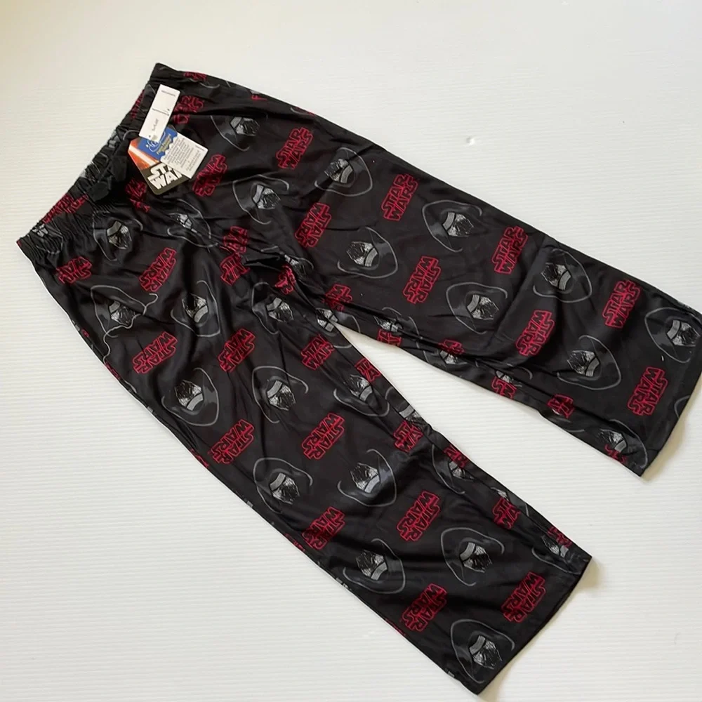 Star Wars boys black & red pajama pants. Size medium